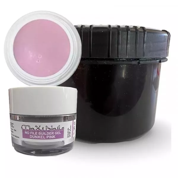 No File Builder Gel Dunkel Pink 500ml Bulk